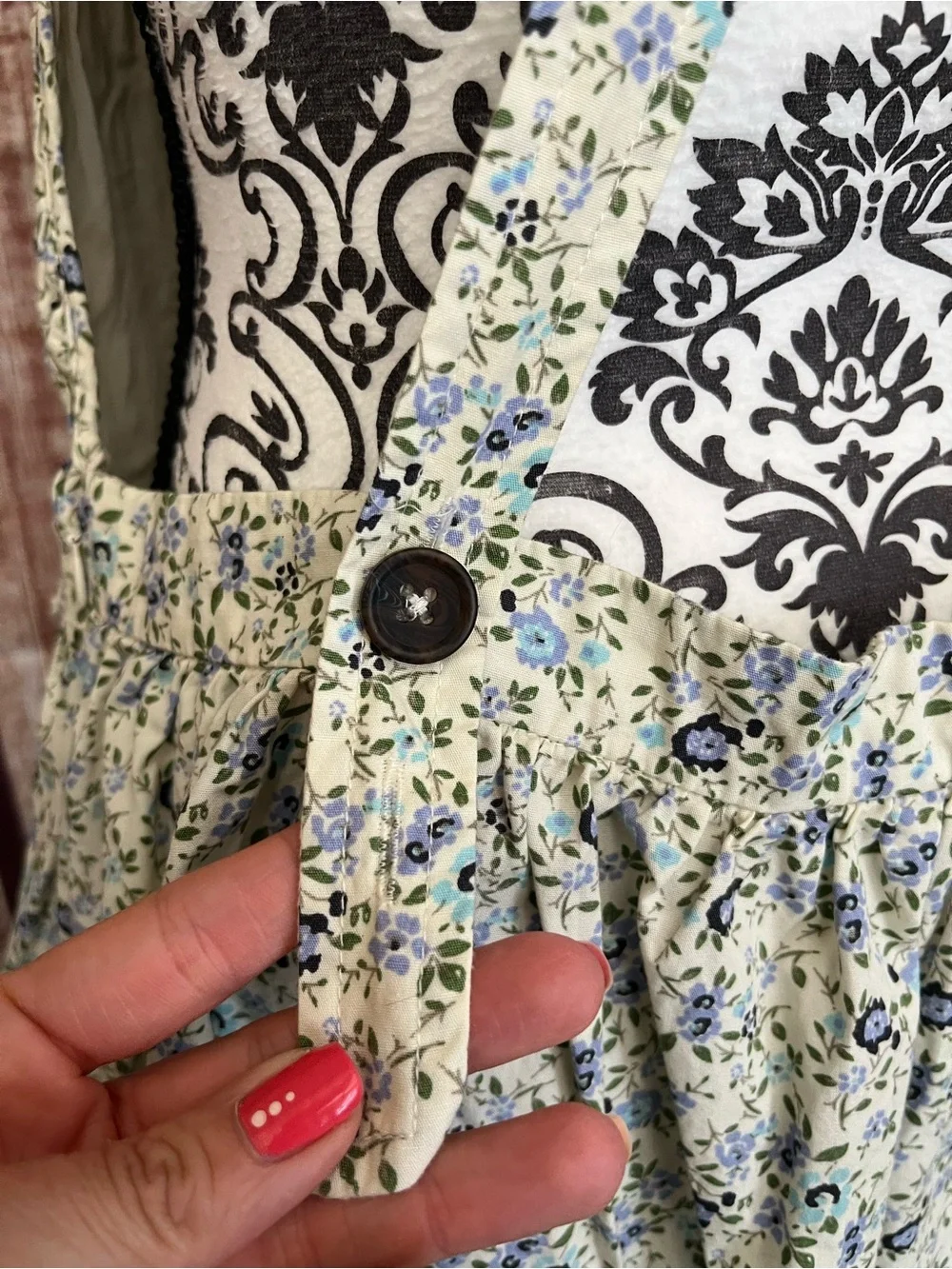 Free People | NWT Floral Cross-Back Sundress - Picture 10 of 14